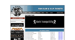 Desktop Screenshot of enterthevault.com